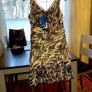Leopard print dress. Size 8 Petie. Talbots.